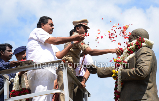 Dalits protest on the occasion of Ambedkar Jayanti in Mangaluru